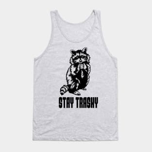 Stay Trashy Possum Raccoon Tank Top